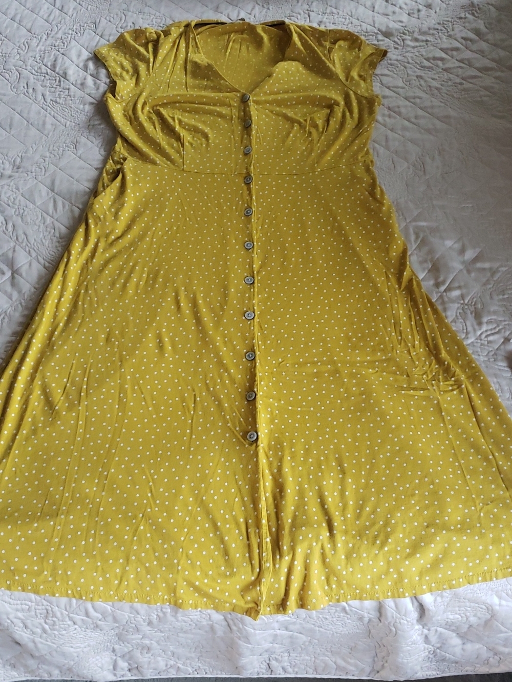 Boden Yellow Dress
